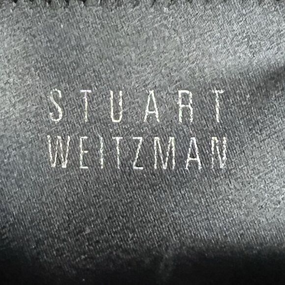 Stuart Weitzman Size 5 Playtime OTK Over The Knee Boots Black Suede Minimalist - Picture 8 of 8